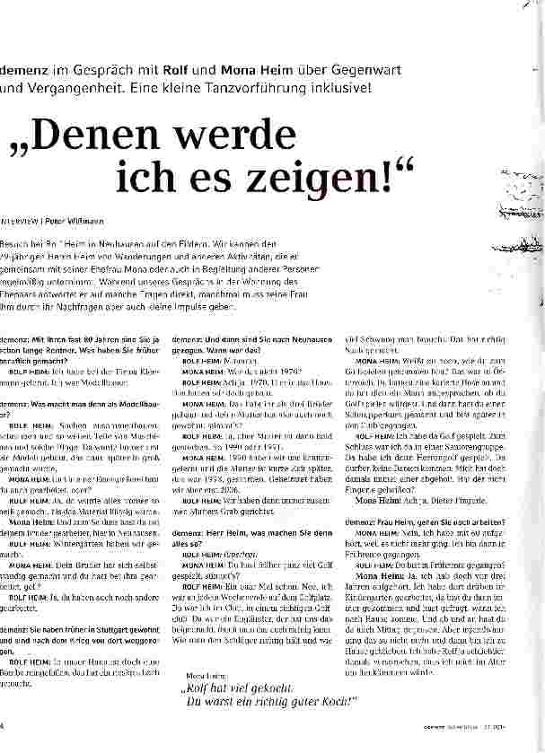 Vorschauseite 1: Denen werde ich es zeigen!
