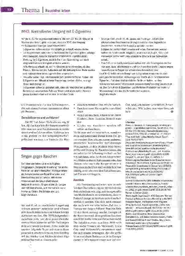 Vorschauseite 3: Zeitalter der Zigarette erlischt