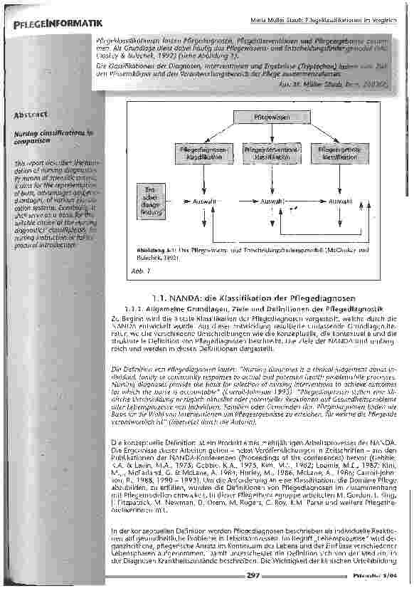 Vorschauseite 2: Pflegeklassifikationen im Vergleich Teil 1