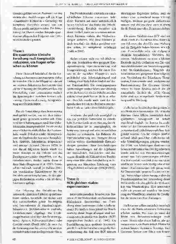Vorschauseite 2: Quantitative Methoden - Grundlage für komplexes Handeln?