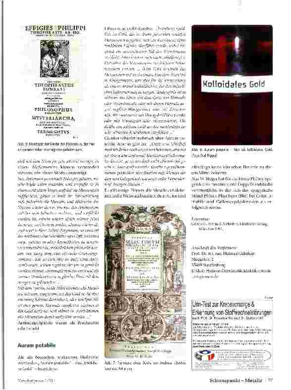 Vorschauseite 4: Metalle und Alchemie