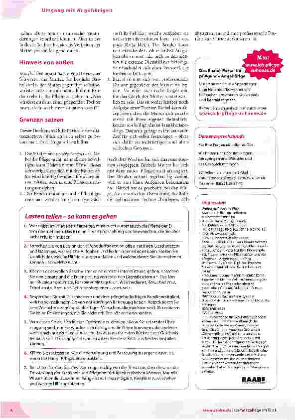 Vorschauseite 2: Profi in eigener Sache?