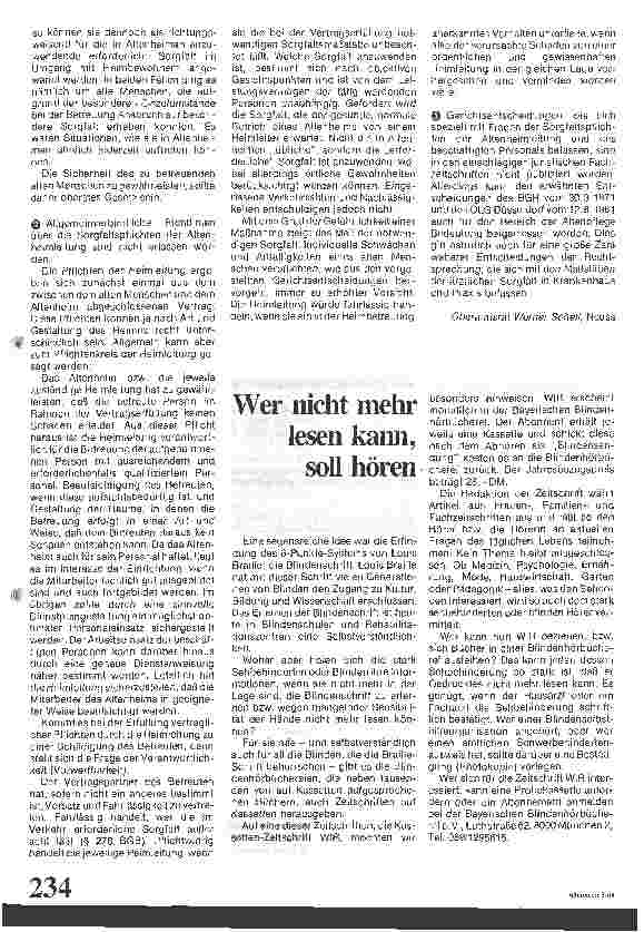 Vorschauseite 2: Sorgfaltspflichten im Altenheim