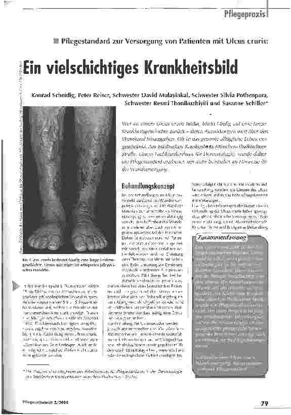 Vorschauseite 1: Ein vielschichtiges Krankheitsbild