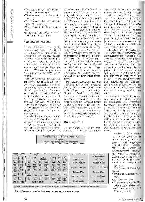 Vorschauseite 2: Abschied von alten Hierarchien Reorganisation von Struktur und Prozess