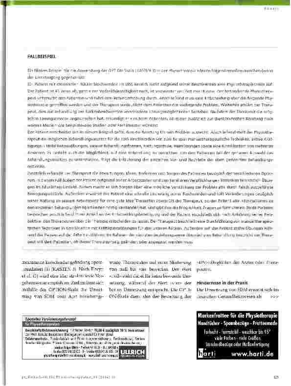 Vorschauseite 2: Gemeinsame klinische Entscheidungsfindung