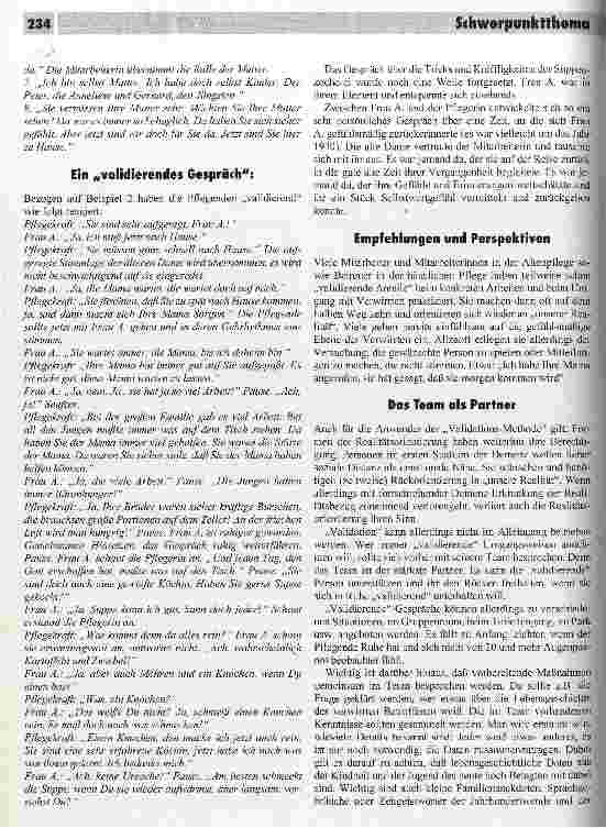 Vorschauseite 3: Mit Validation finden wir die Lichtung im Nebel der Verwirrtheit