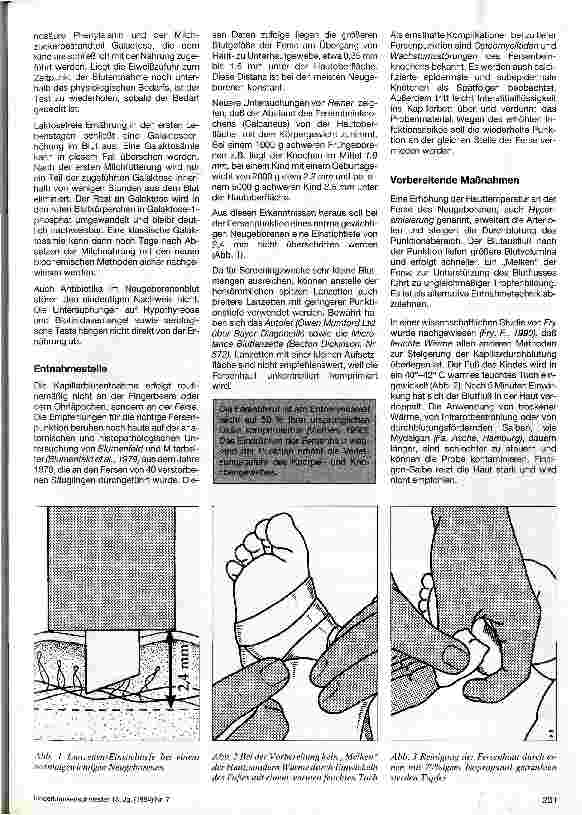 Vorschauseite 2: Neugeborenen-Screening Wie vermeidet man Fehler bei Entnahme und Transport der Blutproben