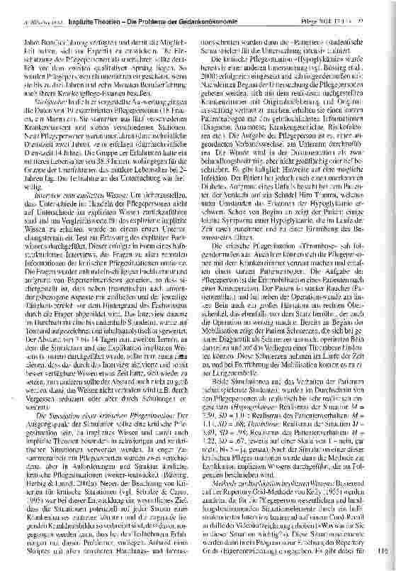 Vorschauseite 4: Implizite Theorien - Die Probleme der Gedankenökonomie