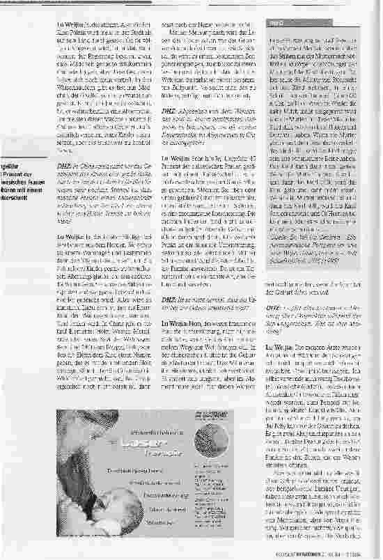 Vorschauseite 2: Oben oder unten gebären?