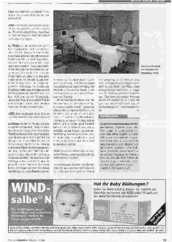 Vorschauseite 3: Oben oder unten gebären?