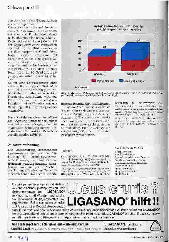 Vorschauseite 4: Lagerungsmöglichkeiten in der Akutphase Querschnittlähmung