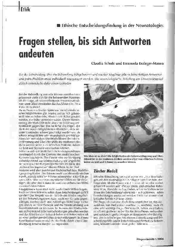 Vorschauseite 1: Fragen stellen, bis sich Antworten andeuten