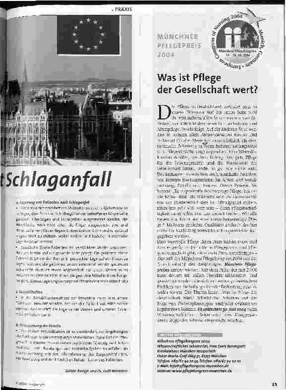 Vorschauseite 2: Ungarn: Pflege von Patienten mit Schlaganfall