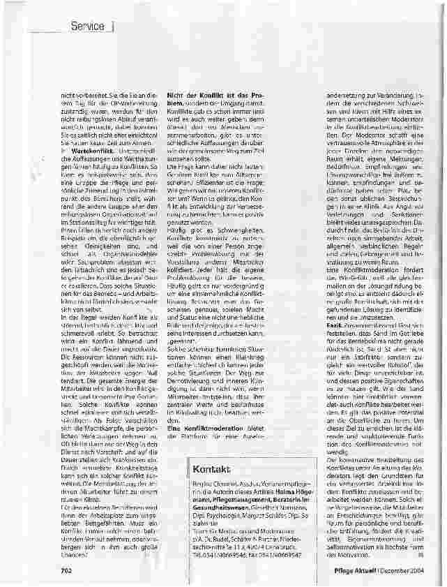 Vorschauseite 3: Das Betriebsklima verbessern durch Konflikt-Moderation