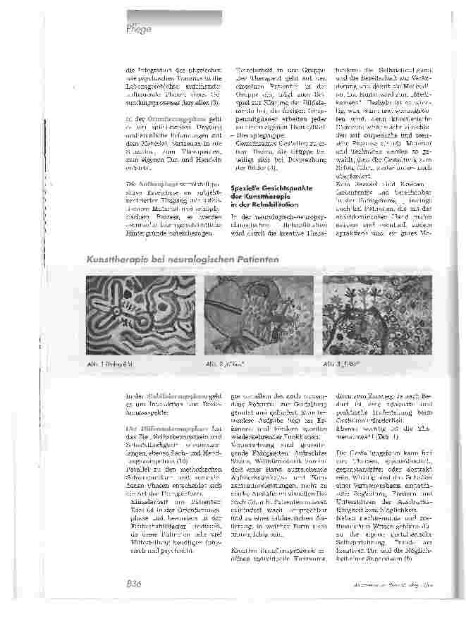Vorschauseite 3: Kunsttherapie in der NeurorehabilitationKommunikationshilfe