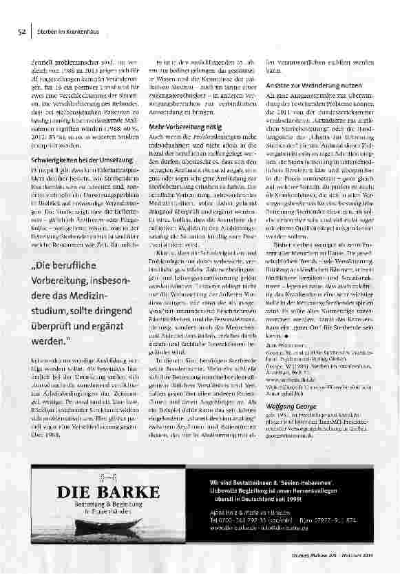 Vorschauseite 3: Ein „guter Ort für Sterbende?