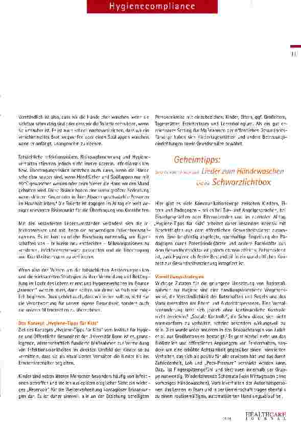 Vorschauseite 2: Compliance fängt ganz klein an
