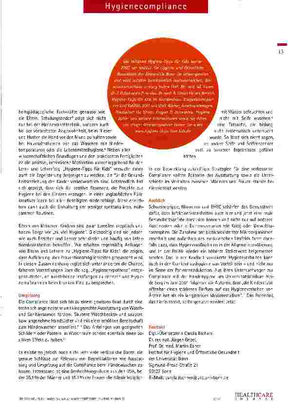 Vorschauseite 4: Compliance fängt ganz klein an