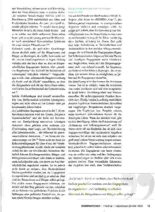 Vorschauseite 2: Selbstorganisiert, uns selbst helfend?