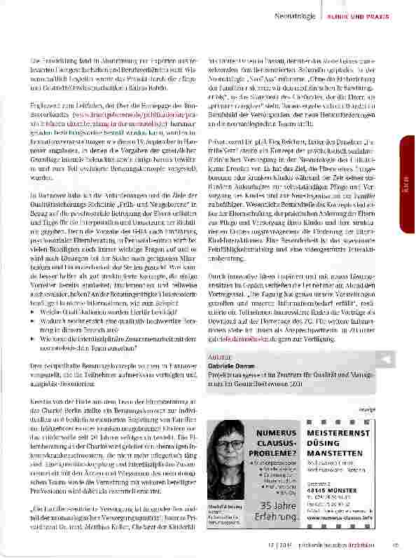 Vorschauseite 2: Elternberatung von Anfang an