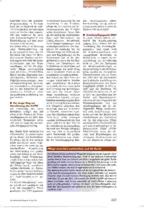 Vorschauseite 2: Europäische Gesundheitspolitik in der Waagschale