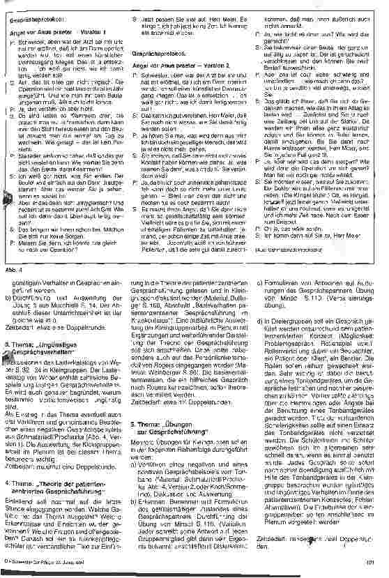 Vorschauseite 3: Patientenzentrierte Gesprächsführung als Unterrichtsthema in der Krankenpflegeausbildung