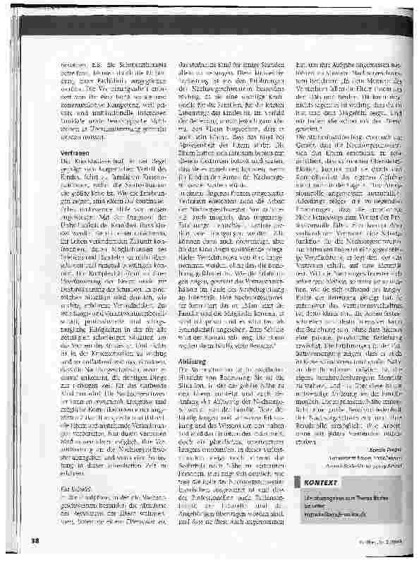 Vorschauseite 2: Vertrauen entlastet