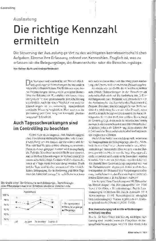 Vorschauseite 1: Die richtige Kennzahl ermitteln