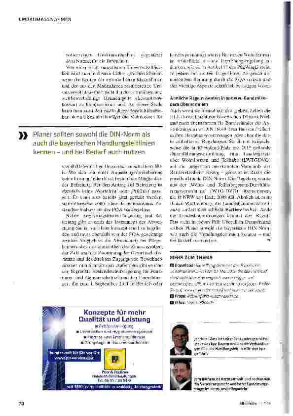 Vorschauseite 5: Die Leitlinie schafft Handlungsspielraum