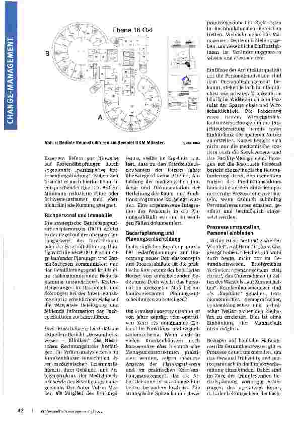 Vorschauseite 3: Wechselwirkung zwischen Architektur und PersonalGesundheitsbauten als strategische Einflussgröße im Personalmanagement