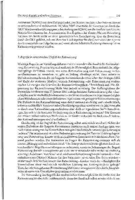 Vorschauseite 3: Unscharfe Begriffe, ambivalente Positionen Der Rationierungsdiskurs im Deutschen Ärzteblattvon 1996 bis 2008