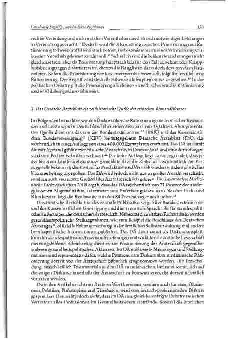 Vorschauseite 5: Unscharfe Begriffe, ambivalente Positionen Der Rationierungsdiskurs im Deutschen Ärzteblattvon 1996 bis 2008