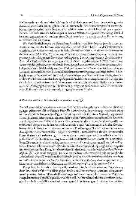 Vorschauseite 6: Unscharfe Begriffe, ambivalente Positionen Der Rationierungsdiskurs im Deutschen Ärzteblattvon 1996 bis 2008