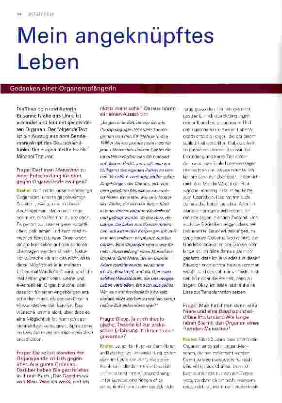 Vorschauseite 1: Mein angeknüpftes Leben