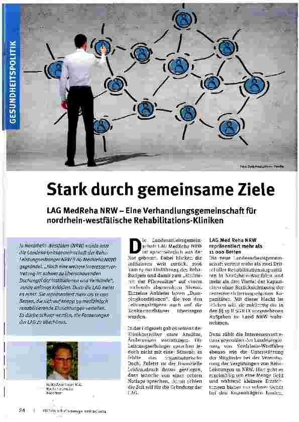 Vorschauseite 1: Stark durch gemeinsame Ziele