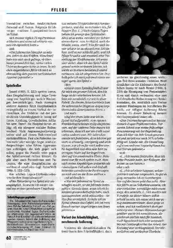 Vorschauseite 3: Die unbekannte, unsichtbare und unheilbare Krankheit Lupus Erythematodes