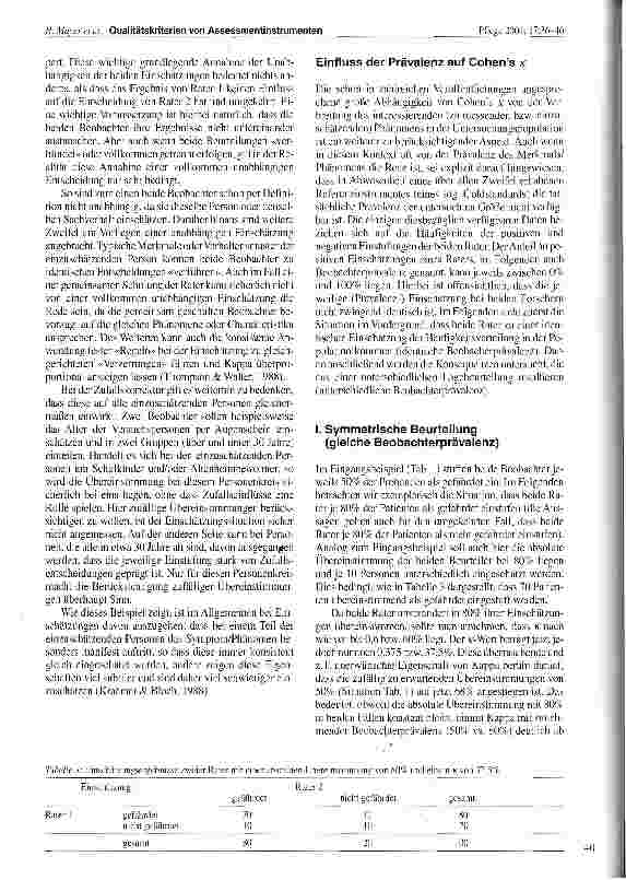 Vorschauseite 5: Qualitätskriterien von Assessmentinstrumenten - Cohen`s Kappa als Maß der Interrater-Reliabilität Teil 1