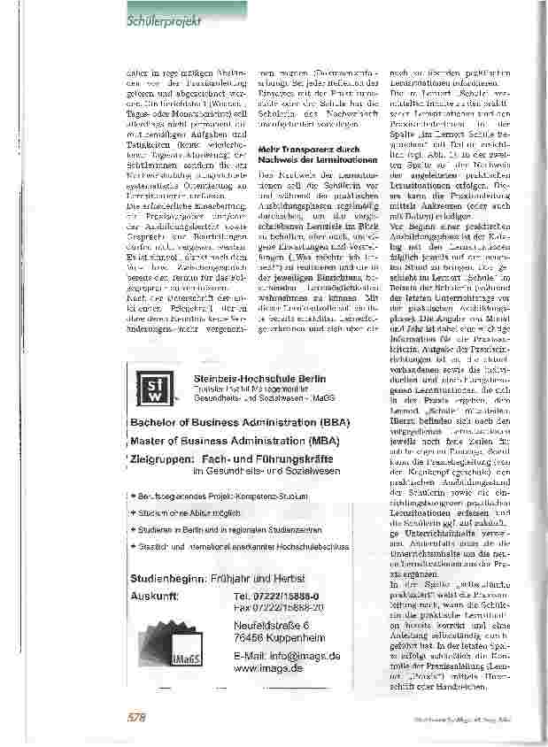 Vorschauseite 5: Nachweisheft für die praktische Pflegeausbildung