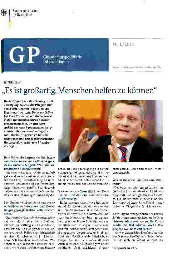 Vorschauseite 1: Es ist großartig, Menschen helfen zu können