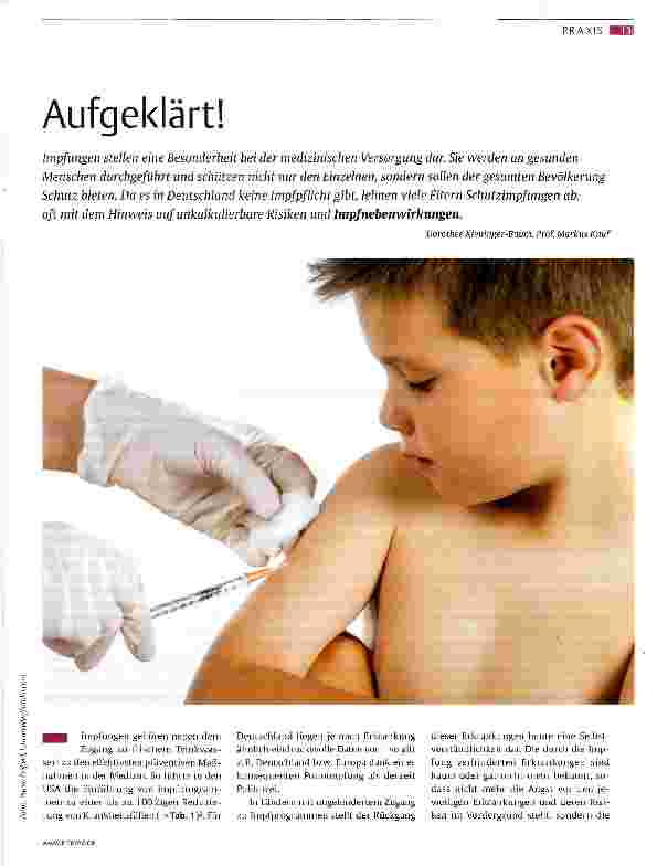 Vorschauseite 1: Aufgeklärt!