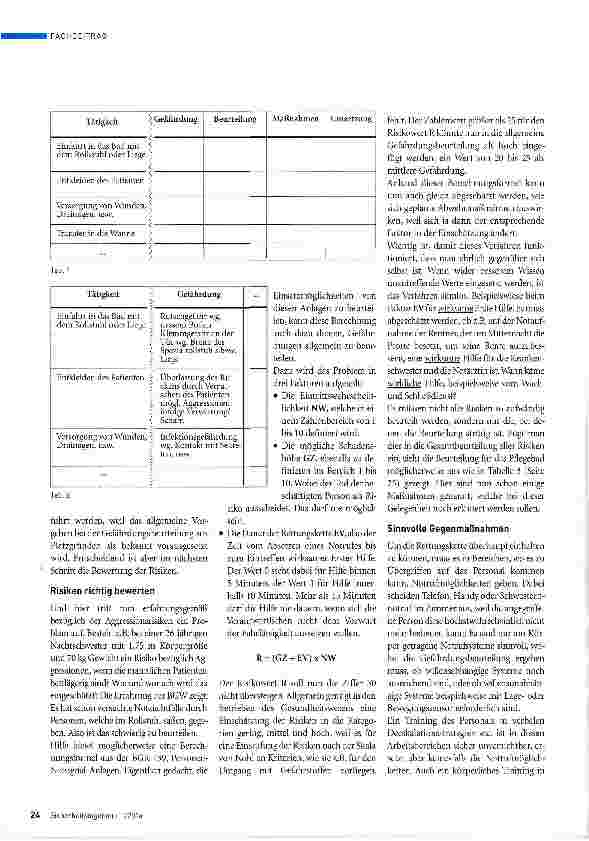 Vorschauseite 3: Gewalt in der Gefährdungsbeurteilung berücksichtigen