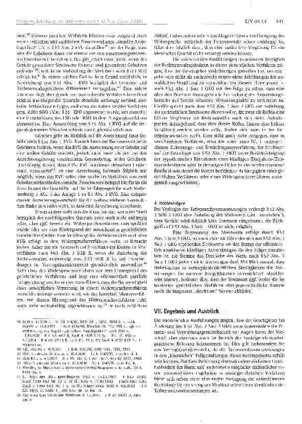 Vorschauseite 5: Die Anhebung des Streitwerts nach § 52 Abs. 3 Satz 2 GKG in sozialgerichtlichen Verfahren, insbesondere in Verfahren nach dem SGB V