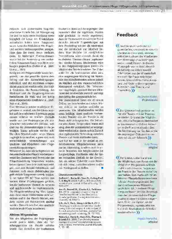 Vorschauseite 2: Von der Theorie in die Praxis