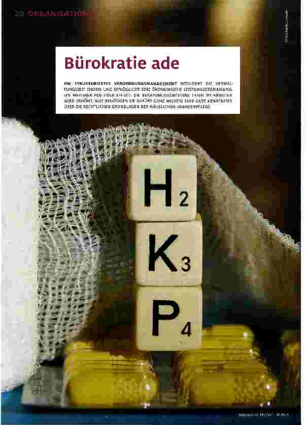 Vorschauseite 1: Bürokratie ade
