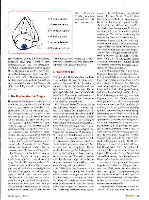 Vorschauseite 2: Okulomotorik und Akkommodation
