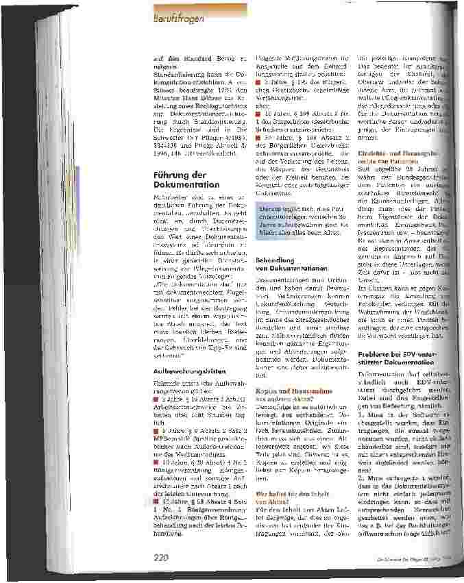 Vorschauseite 3: Patient unauffällig - Rechtliche und pflegefachliche Anforderungen an die Dokumentation unter besonderer Berücksichtigung von DRGs und PQsG Teil 2