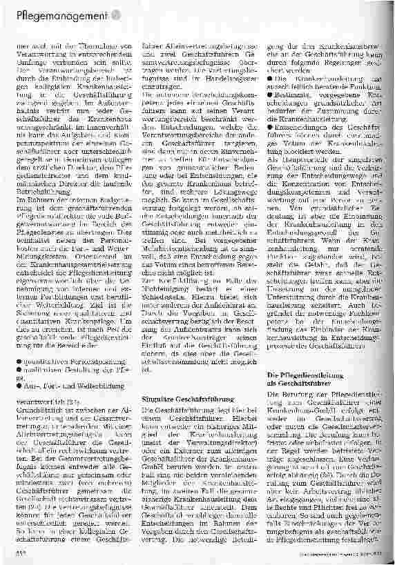 Vorschauseite 4: Das kommunale Krankenhaus in der Rechtsform der GmbH 2. Teil: Konsequenzen