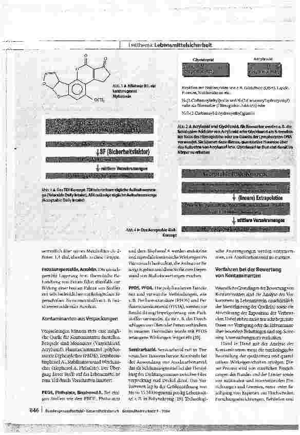 Vorschauseite 6: Chemische Lebensmittel kontaminanten