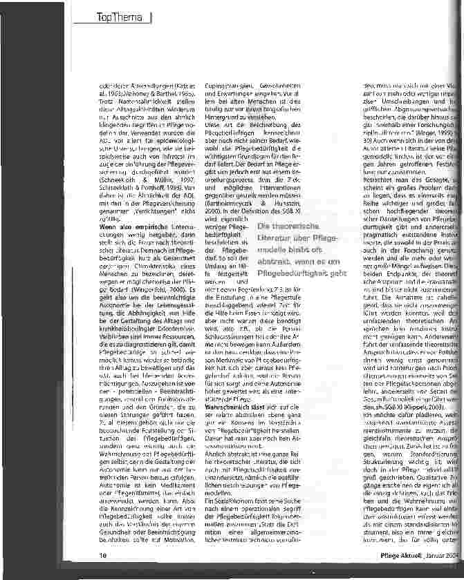 Vorschauseite 3: Assessment als Operationalisierung von Pflegebedürftigkeit